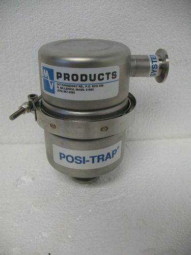 MASS-VAC Inc MV Products 4&#034; Posi-Trap  Single Stage Vacuum Inlet Trap 335025 New