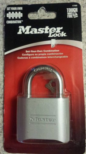 LARGE Master lock High Security, adjustable combination.   Set your own combo