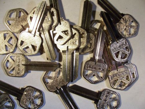 20  older  vintage    org  kwikset   kw1  keys   uncut    locksmith for sale
