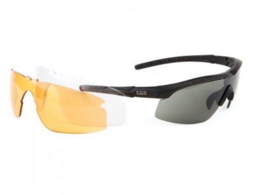 5.11 tactical 52022019 raid full-wrap protective eyewear black frame for sale