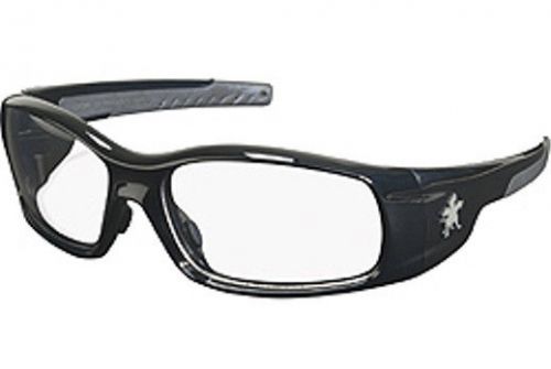 ***$10.50***CREWS SAFETY GLASSES BLACK/CLEAR**FREE EXPEDITED SHIPPING***