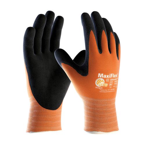 G tek maxiflex ultimate orange glove 3pair pack size sm for sale
