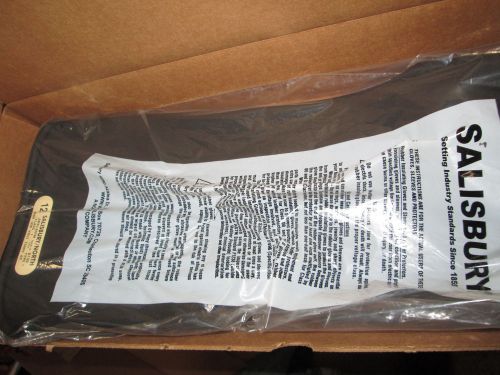 Salisbury electrical lineman rubber gloves e118b class 1 sz 12 new in box 7500v for sale