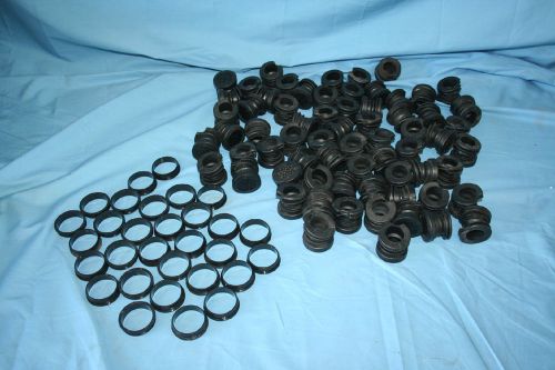 Lot of 30 nose retainer rings &amp; 66 amplifier mounting bracket scott av-2000 scba for sale