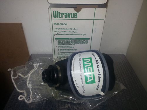 MSA Ultravue 801450 Facepiece HYCAR Pressure Demand Exhalation Valve Type SMALL