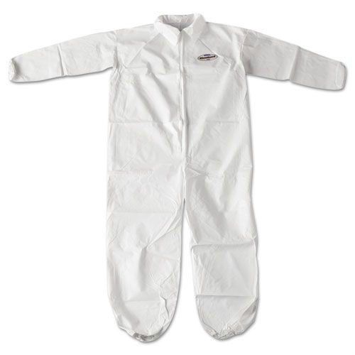 Kimberly-clark kleenguard a40 coveralls large - 44313  25/ case for sale