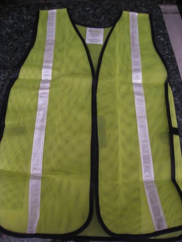 Cordova general purpose safety vest cycling running neon lime reflective tape for sale