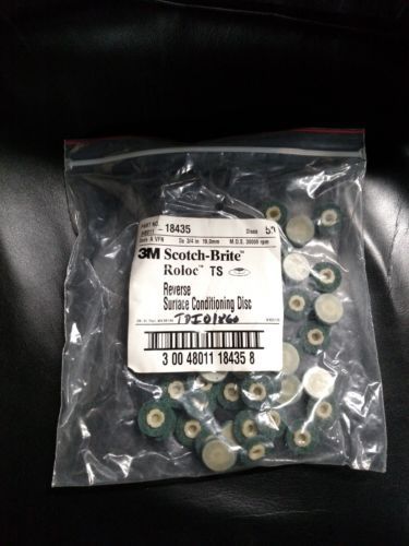 3m scotch brite roloc reverse surface conditioning disc 3/4 in. 50 ct. bags for sale