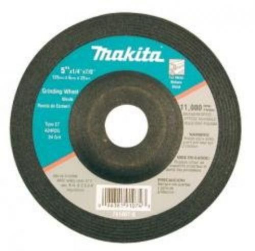 Makita 741402-8 4-inch x 3/16-inch 24 grit general purpose metal depressed cente for sale