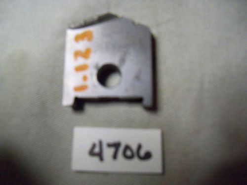 (#4706) Resharpened USA Made 1.123 Inch Series AA Universal Spade Drill Blade