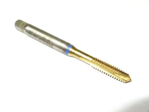 new GUHRING 3907-5.486mm #12-24 UNC 3FL 2B TiN Coated Spiral Point Plug Tap