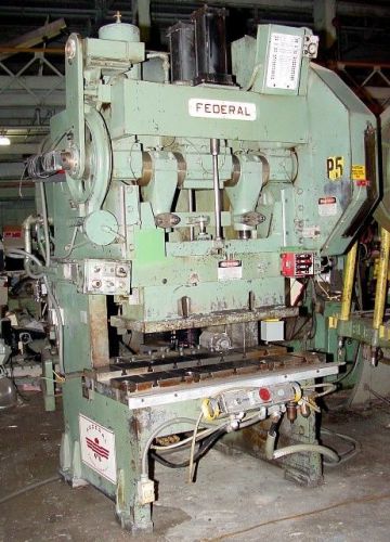 60 ton federal wide bed open back press model 2-60  w/ late controls, air clutch for sale