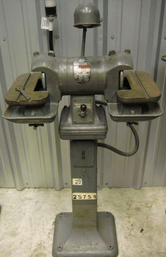 Delta rockwell carbide tool grinder w/ cast iron base led light baldor for sale
