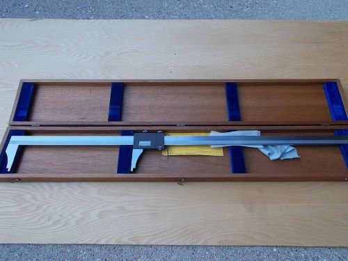 Brown &amp; sharpe no. 571 inside/outside 37&#034; calipers from gemini project for sale