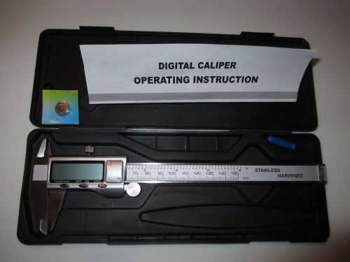 6-Inch 150mm Stainless Steel Electronic Digital  Caliper Gauge Micrometer