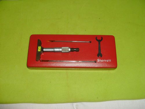 The l.s. starrett co. # 449 micrometer 0-3&#034; blades rods for sale