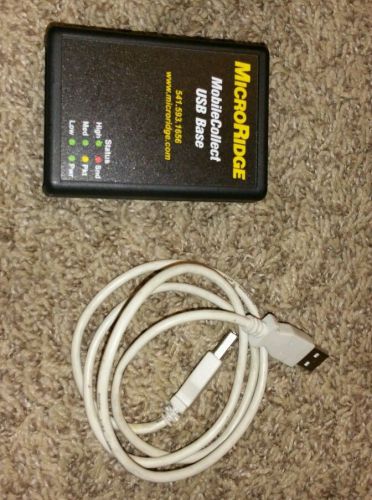 Microridge Mobile Collect USB Base w USB Output &amp;  Cable