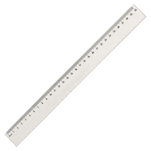 30cm 12&#034; students stationery clear plastic straight ruler for sale