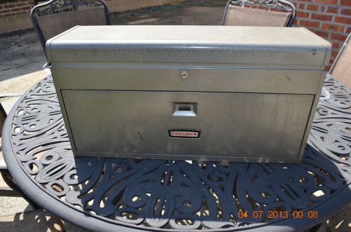 VINTAGE Craftsman Metal Machinist Tool chest  Box 8 drawer