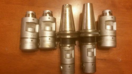 Kennametal Romicron Lot 3-KR32SV52b085m and 2- Kr32svs1b076m with cat 40 holders