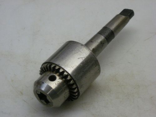 Supreme drill chuck 3t 0-3/8&#034; #2 morse taper - no key for sale