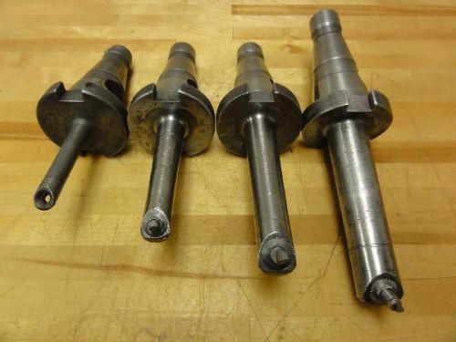 (4) devlieg flash change nmtb 40 adjustable boring heads, bars cnc mill, carbide for sale