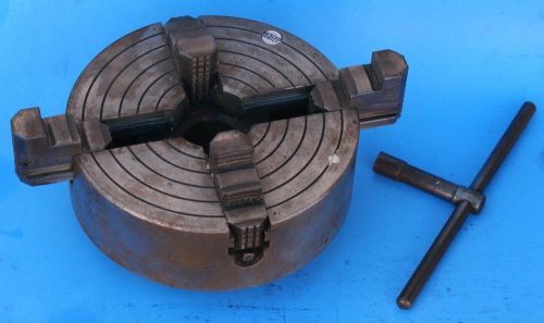 MAIER LATHE CHUCK WITH KEY - 4 JAW INDEPENDENT WITH D1 3 CAMLOCK MOUNT
