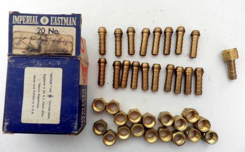 Imperial eastman kf05x04 brass fittings female 1/4-18 npt for 5/16&#034; id tubing for sale