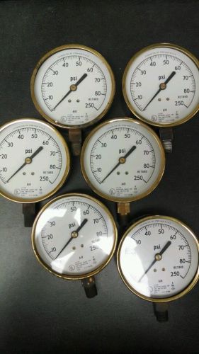 US GAUGE DIAL 37589 Air Pressure Fire Protection gauge indicator 0-250 psi