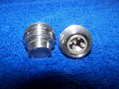 2 INLINE CHECK VALVE 1&#034;  FERRULE TUBE CONNECTION STAINLESS STEEL