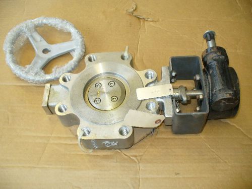 Newco 4&#034; triple offset butterfly valve by newmans for sale