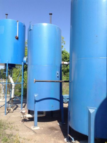 2,000 gallon carbon steel vertical tank, ul tag for sale