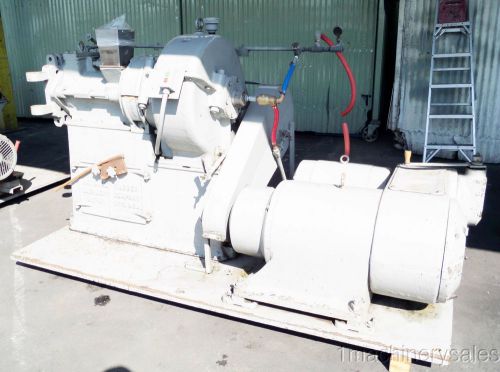 *30 hp* national rubber machinery model 3 1/2 rubber mill extruder for sale