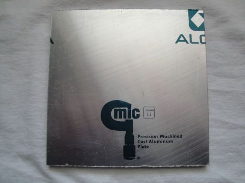Mic- 6 cast tooling aluminum plate 3 pcs. x 1/4&#034; x 8&#034; x 8&#034; for sale