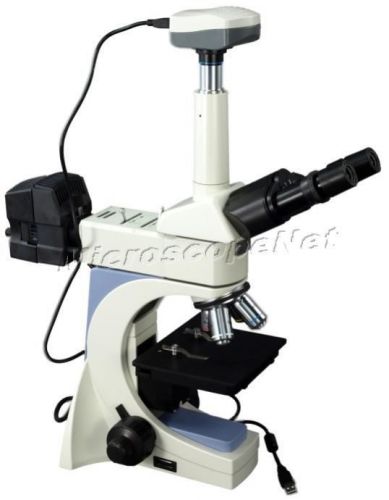 40X-2000X Infinity Metallurgical Microscope with 9MP Digital Camera