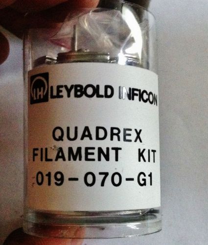 Leybold Inficon Quadrex Filament Kit,  RGA,  PN: 019-070-G1 ~NEW~