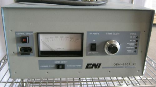 OEM-650A-02/ RF GENERATOR/ ENI