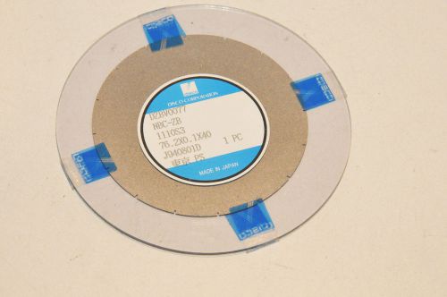 Disco diamond cut-off blade nbc-zb 1110s3  76.2x0.1x40   $20  new!   j940801d for sale