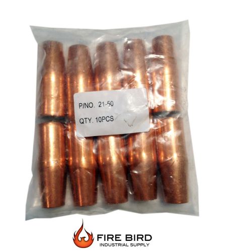 10 pack of tweco style 21-50 (1/2&#034;) gas welding nozzles for sale