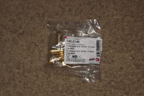 Abicor binzel 142.0148 tip adapter 652d m8 m 8 ***lot of 5*** for sale