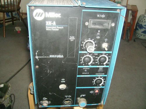 miller XR=A extended reach air cooled wire feeder