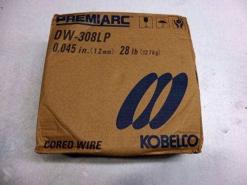 Premiarc shielded flux core welding wire 28lbs. dw-308lp for sale