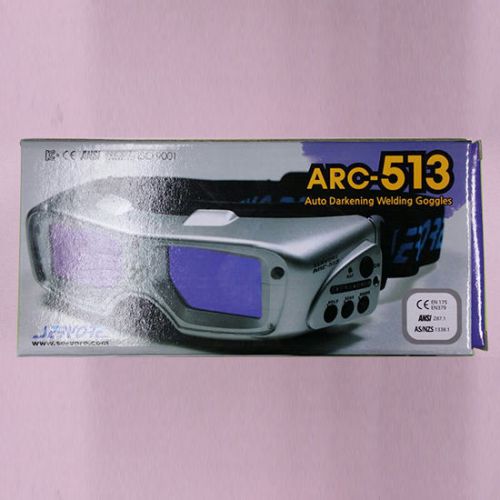 SERVORE Auto Darkening Welding Goggle MASK Shade ARC 5-13 With Face Shield Blue