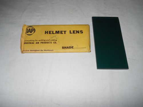 Antique vintage industrial air products co. helmet lens for sale