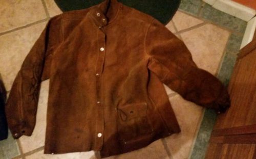 REVCO  WELDING LEATHER JACKET 30WC XL