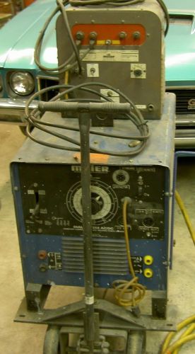 Miller Dialarc 250 AC/DC welder with Tig - with many consumables