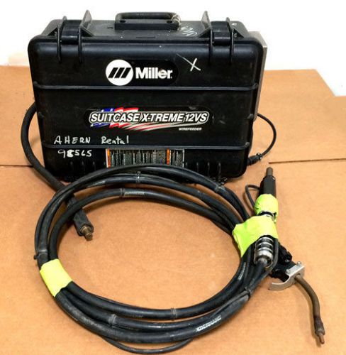 Miller 300414-12vs (96565) welder, wire feed (mig) w/ leads - ahern rentals for sale