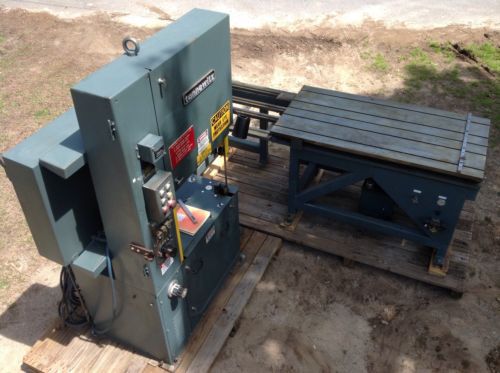 Tannewitz tr2812 vw band saw with hydraulic feed table similar to 3000mt for sale