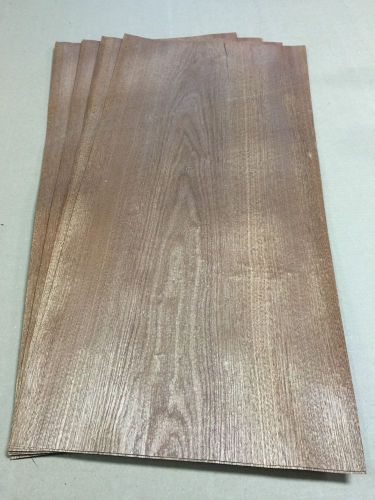 Wood veneer sapele 15x31 8pcs total raw veneer  &#034;exotic&#034; sap1 12-11 for sale
