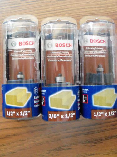Bosch Rabbeting Bits  Cabinetry Joinery ( 3 )
